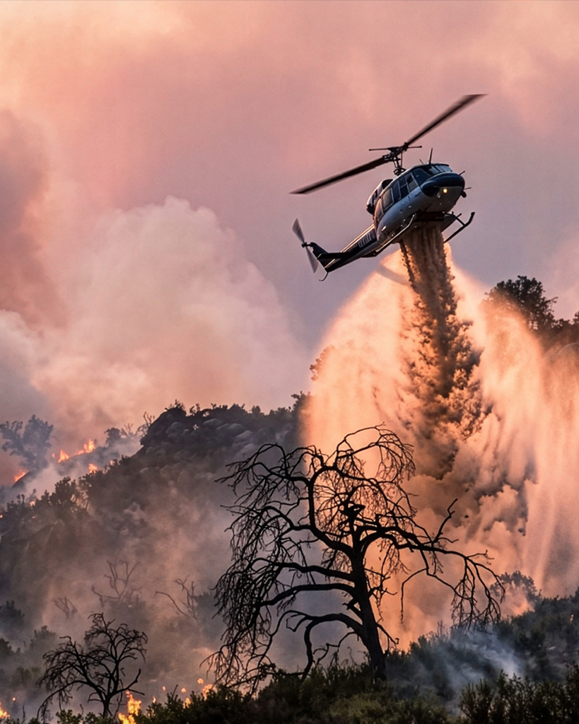OFCA wildland fire certification platform on screen